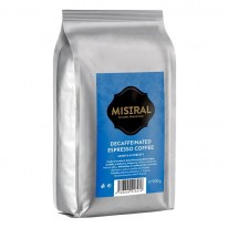 Káva Mistral 500g zrnková bezkofeinová